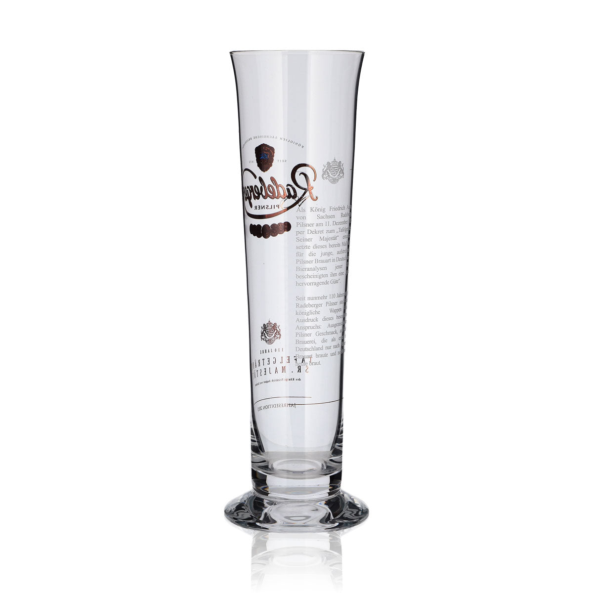 Bicchiere da birra Radeberger Bicchiere da collezione Bicchieri Tulipano Edizione annuale 2015 Stange – Vista 3