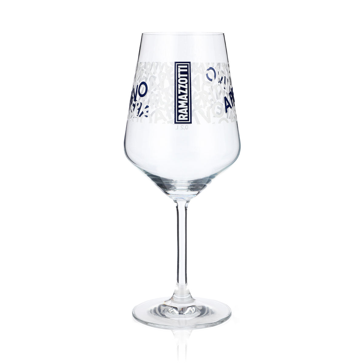 Ramazzotti Liquore Bicchiere 0,2 l Bicchieri con stelo Cocktail Bicchiere da vino Aperitivo Stampa
