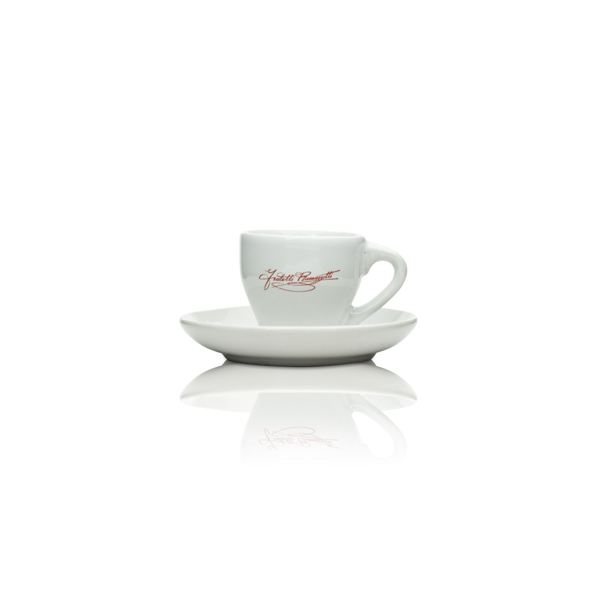 Tazza + piattino per liquore Ramazzotti 50 ml Porcellana bianca Piatto da caffè espresso