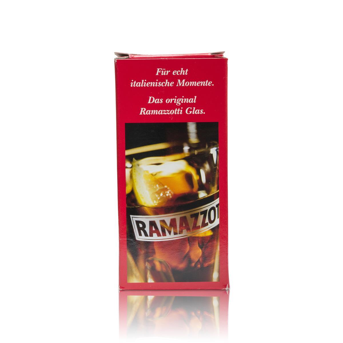 6 bicchieri da liquore Ramazzotti versione piccola con scritta bianca – Vista 3