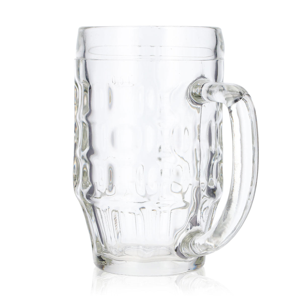 Bicchiere da birra Rastal da 0,5 l, forma a boccale, seconda scelta, versione dritta, usato – Vista 4