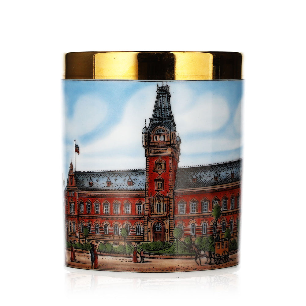 Tazza da collezione Rastal in vetro, edizione limitata, negozio del Museo delle Poste, motivo 3/1993, tazza in ceramica