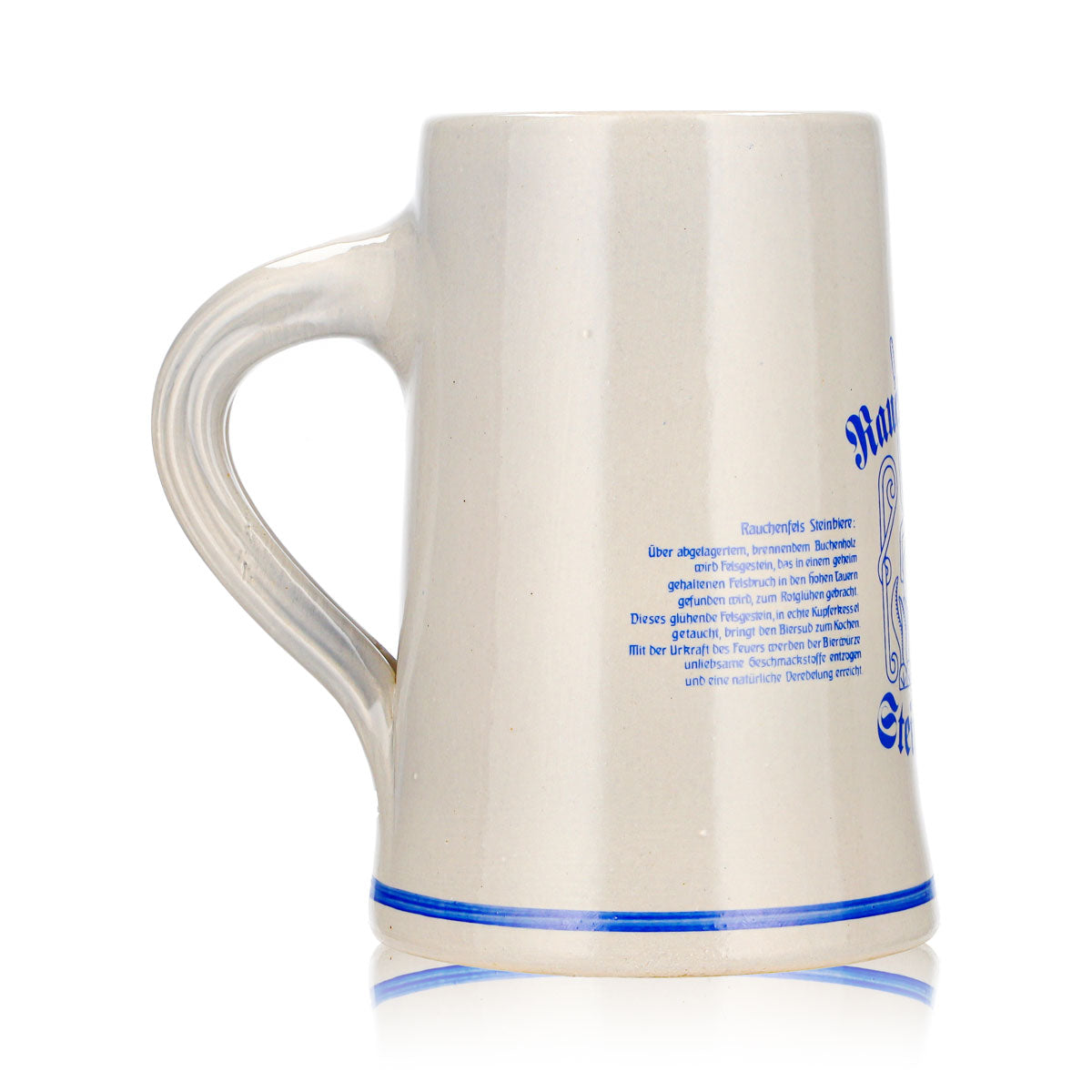 Bicchiere da birra Rauchenfels, boccale in terracotta da 0,3 l, boccale da birra, birra in boccale, birra in terracotta – Vista 4