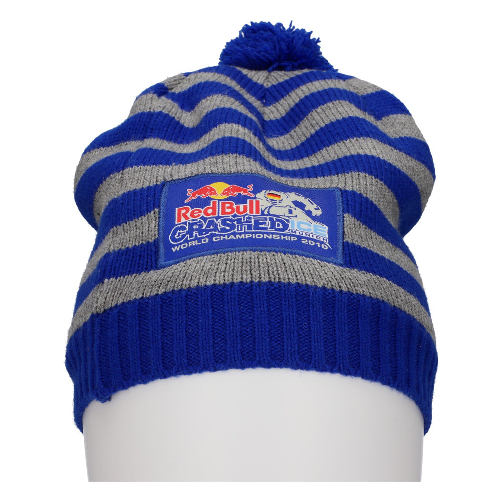 Berretto in lana Red Bull Energy Crashed Ice World Championship 2010 blu/grigio