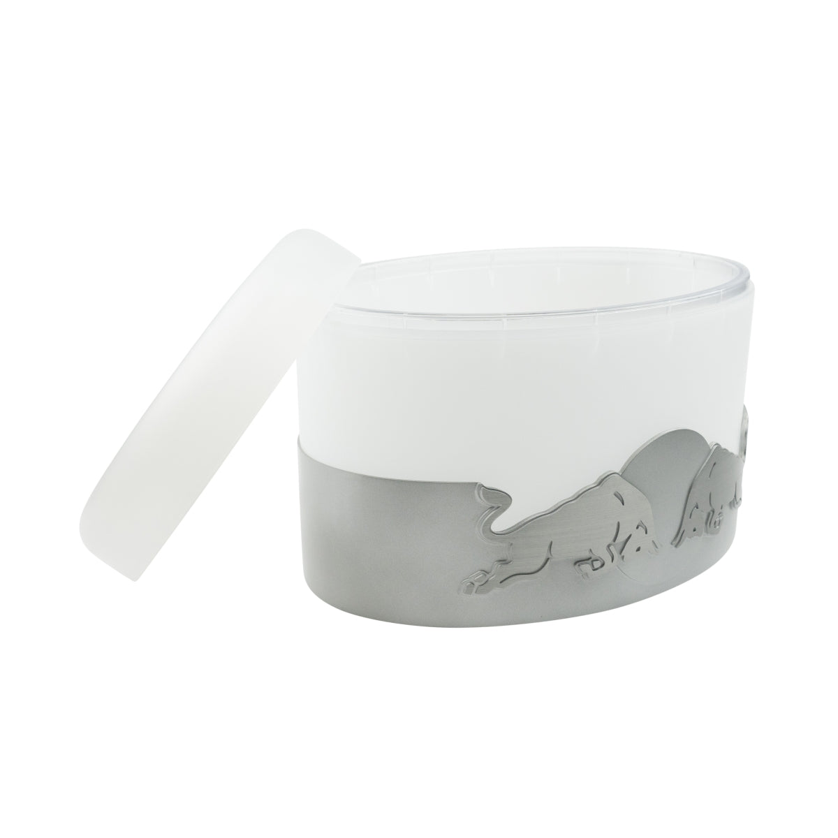 Red Bull Contenitore per cubetti di ghiaccio Silver Bulls Cooler Ice Bucket Bottiglie Bevande – Vista 3