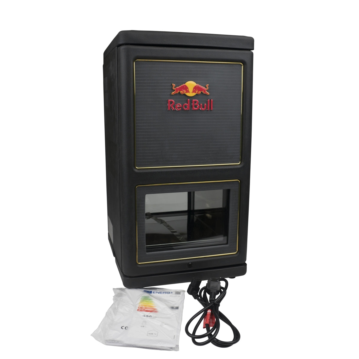 Red Bull Frigorifero DJ Cooler Amplifier Fridge LED Gastro Raro nero Lattine – Vista 2
