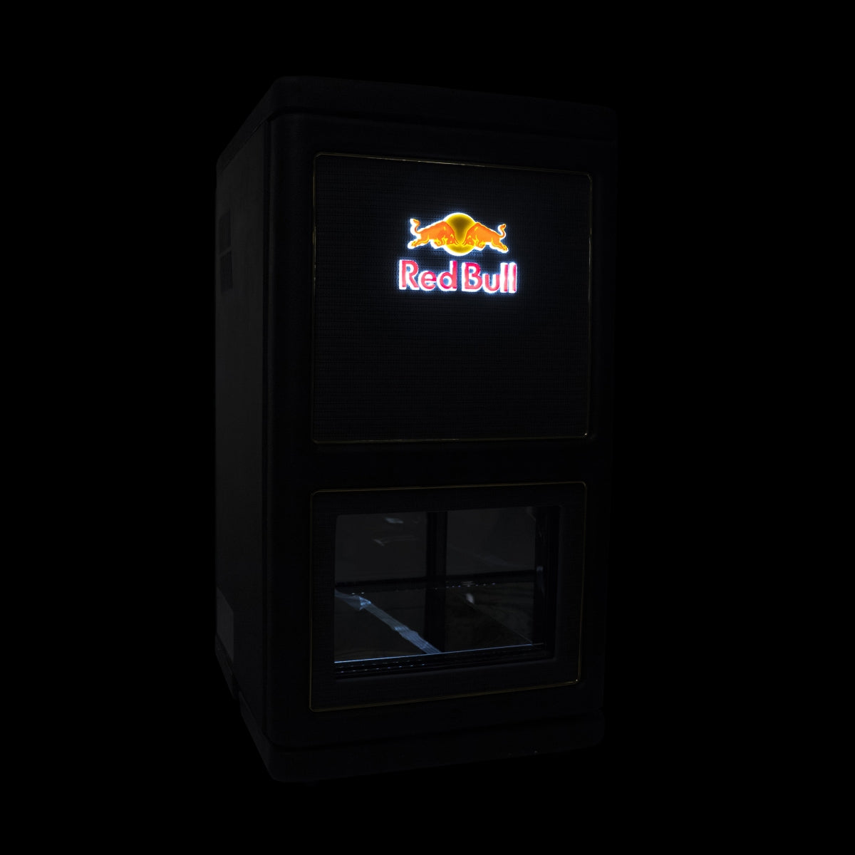 Red Bull Frigorifero DJ Cooler Amplifier Fridge LED Gastro Raro nero Lattine – Vista 3