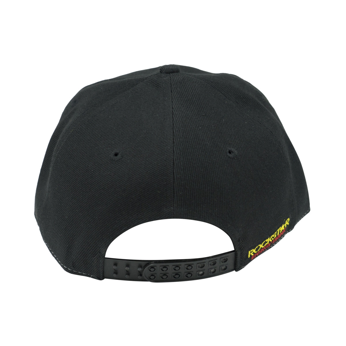 5x Cappellino Rockstar Energy Cap Snap Basecap Back Cappellino nero Unisex BMX – Vista 4