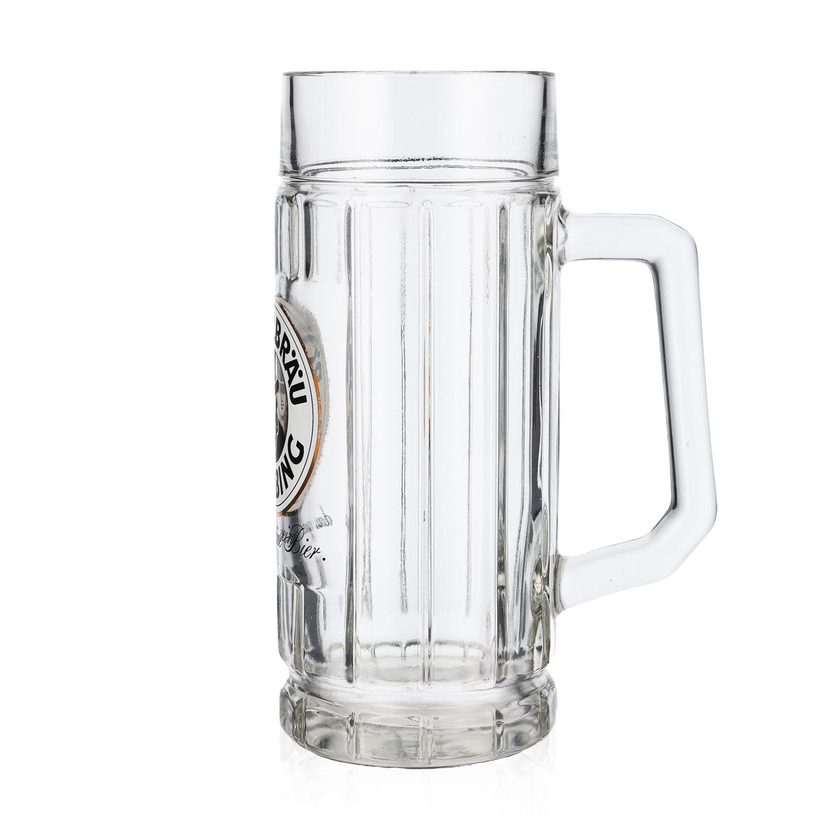 Röhrlbräu Birra Bicchiere Bicchieri da birra Boccale 0,5 l Brocca Straubing – Vista 5