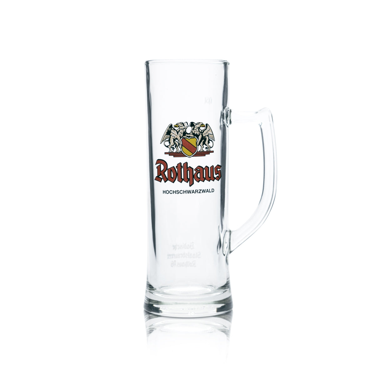 6 bicchieri da birra Rothaus da 0,5 l, boccale Badner Seidel, bicchieri da birra Pils Zäpfle Gastro – Vista 6