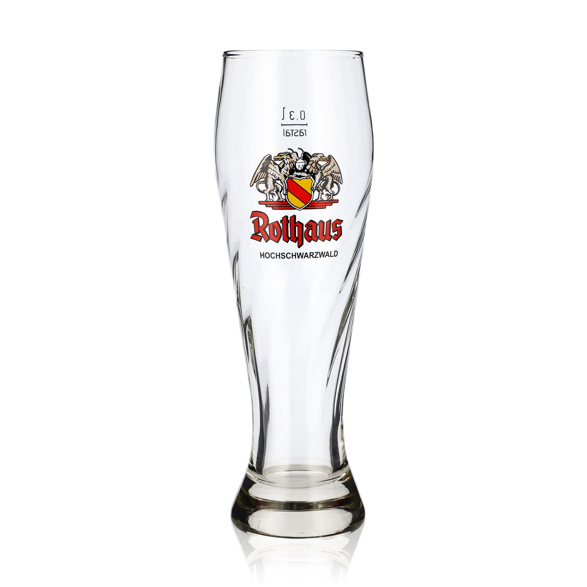 Bicchieri da birra Rothaus Bicchieri da birra 0,3 l Bicchieri Bicchiere da birra bianca Rastal Loisach
