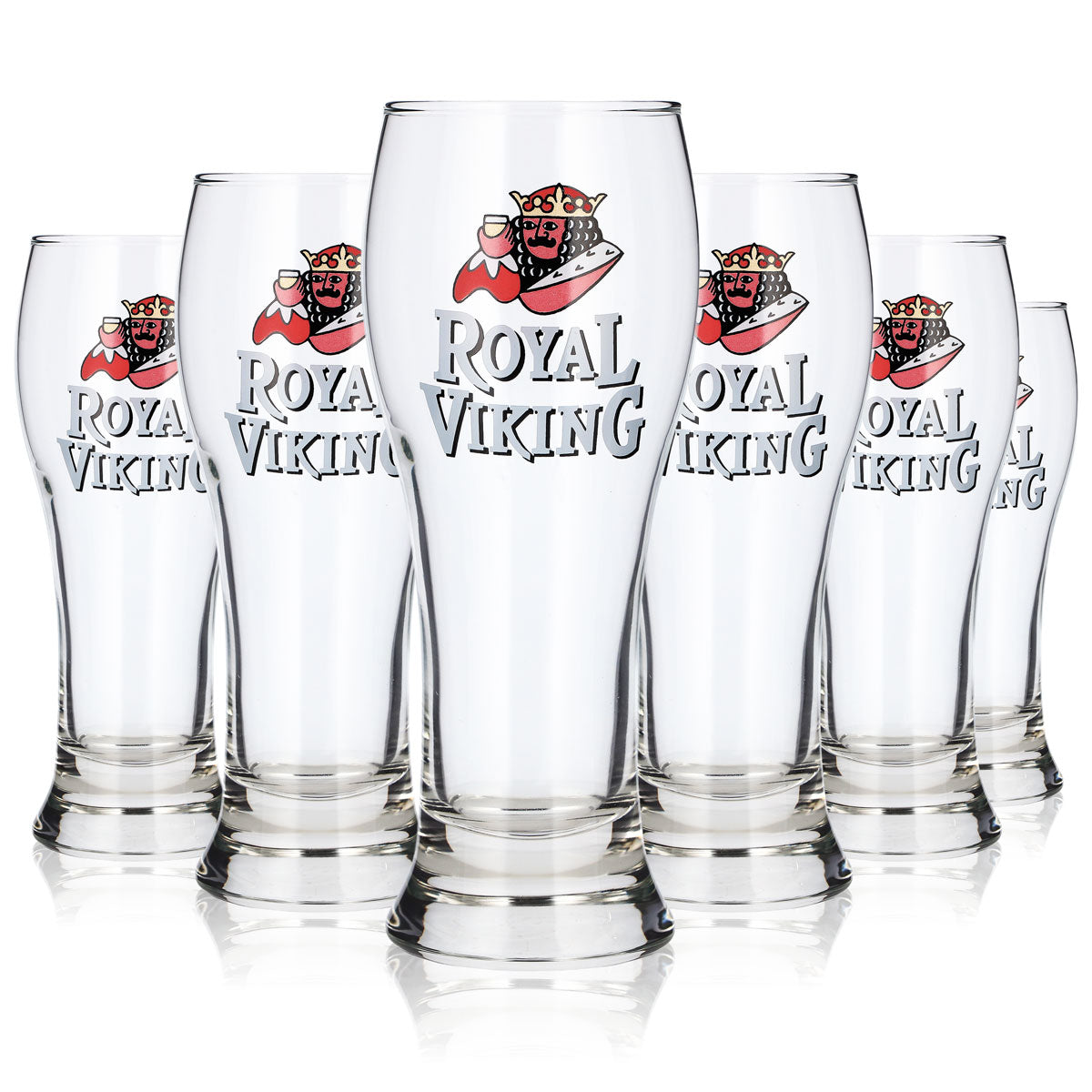 Set da 6 bicchieri da birra Royal Viking da 0,33 l, bicchiere da birra con logo retrò Durobor, bicchiere da collezione – Vista 2
