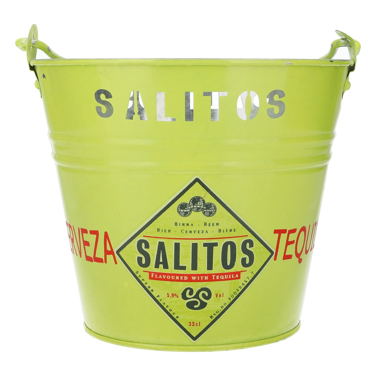 Salitos Secchiello per birra Secchiello refrigerante Icecube Verde Giallo 5 l "Maxi" – Vista 4