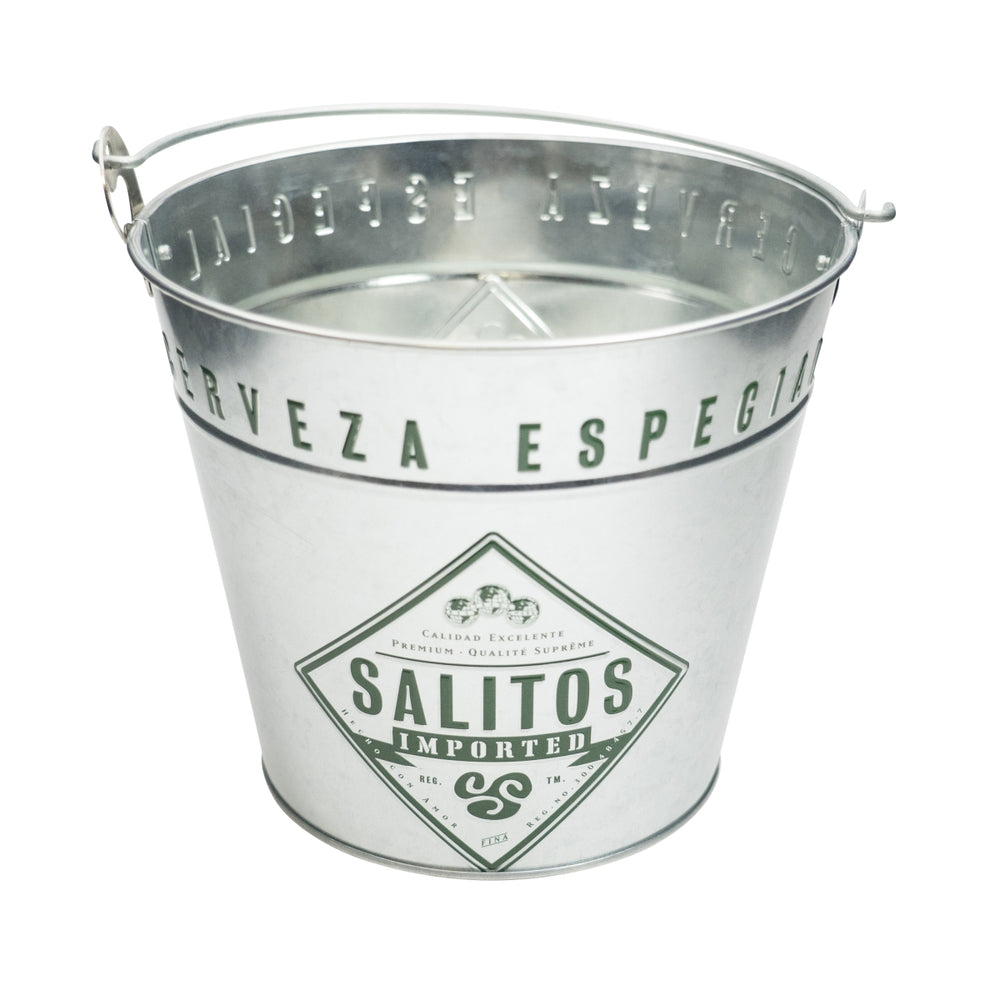 Salitos Raffredda birra Secchiello in metallo Ice Bucket Cooler Bottiglie Bevande Raffredda ghiaccio