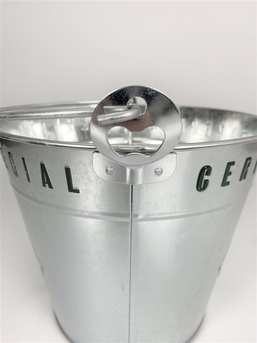 Salitos Raffredda birra Secchiello in metallo Ice Bucket Cooler Bottiglie Bevande Raffredda ghiaccio – Vista 6