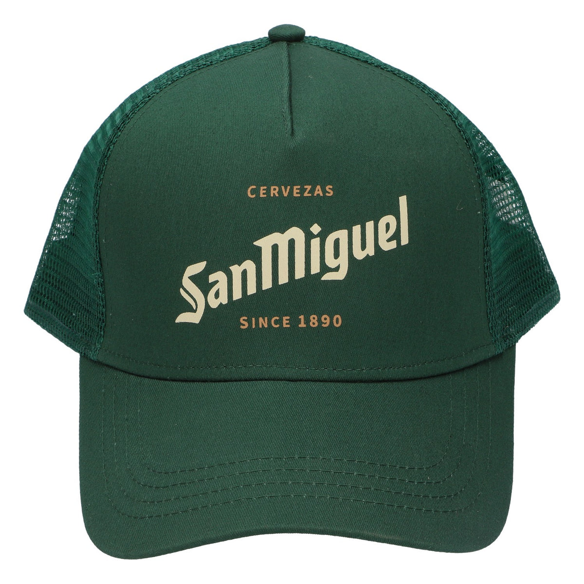 Cappellino da baseball San Miguel Trucker Cap Basecap Cappellino verde Cappellino – Vista 2