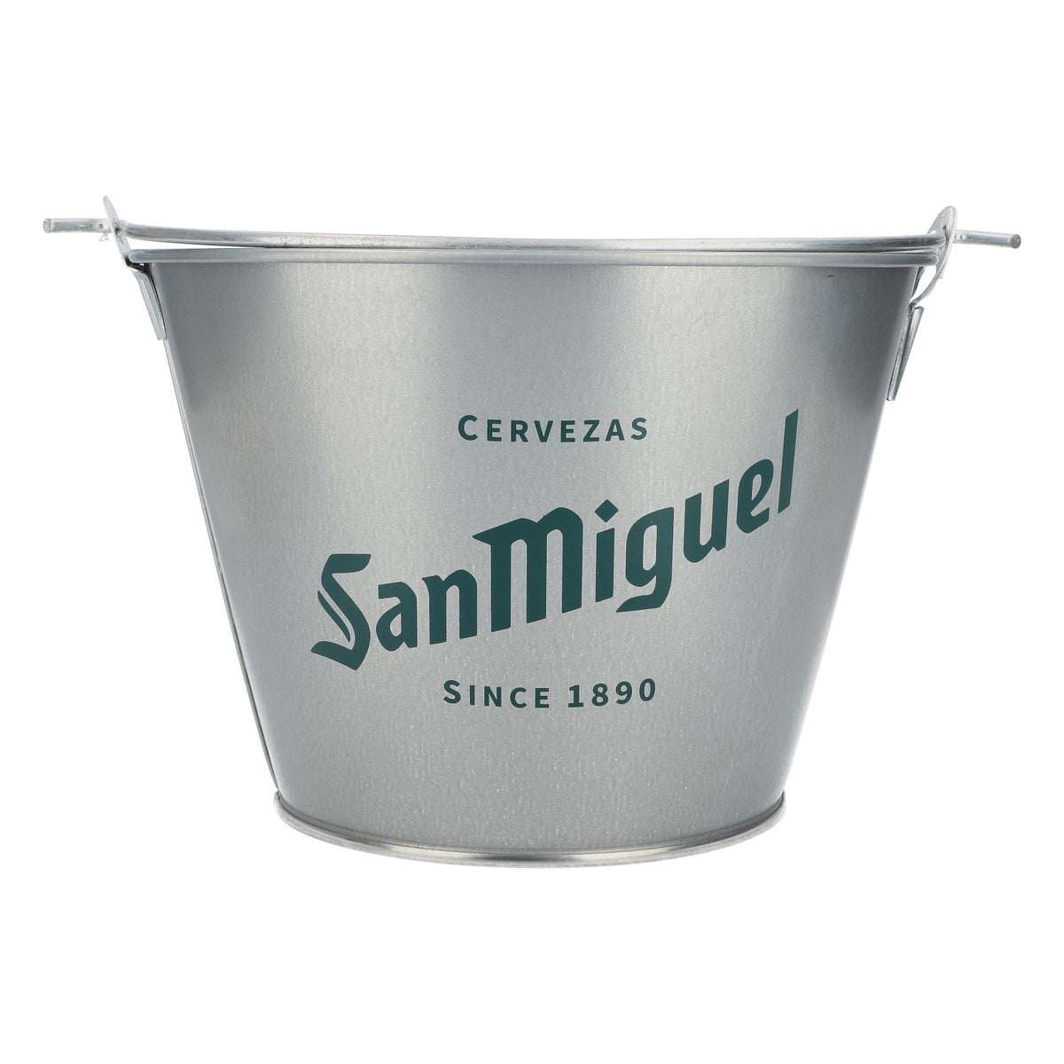 Secchiello per bottiglie di birra San Miguel Icecube5l con scritta verde