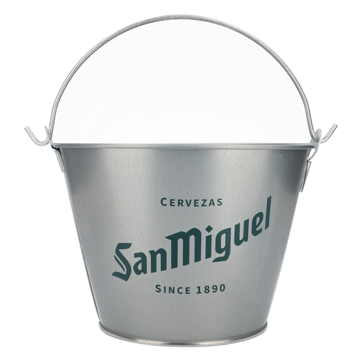 Secchiello per bottiglie di birra San Miguel Icecube5l con scritta verde – Vista 2