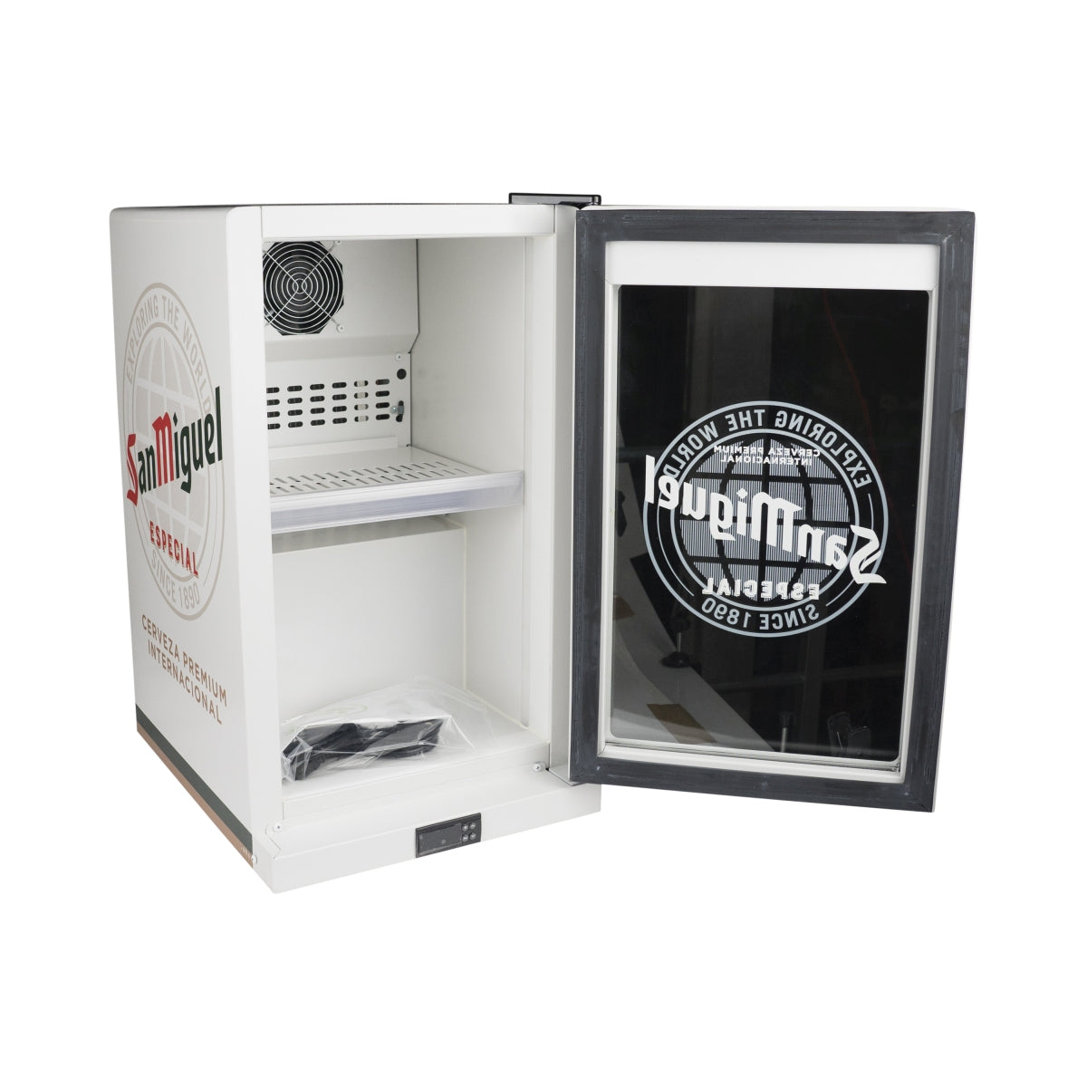 San Miguel Frigorifero Mini M 67x39,5x40cm 2 Scomparti Birra Fridge Cooler – Vista 3
