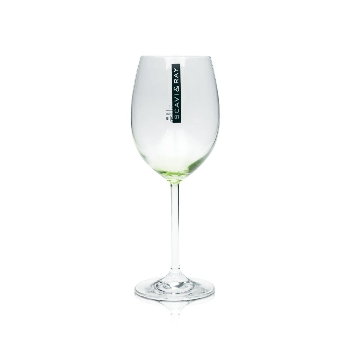 Scavi & Ray Bicchiere da cocktail Hugo con base verde Prosecco Leonardo