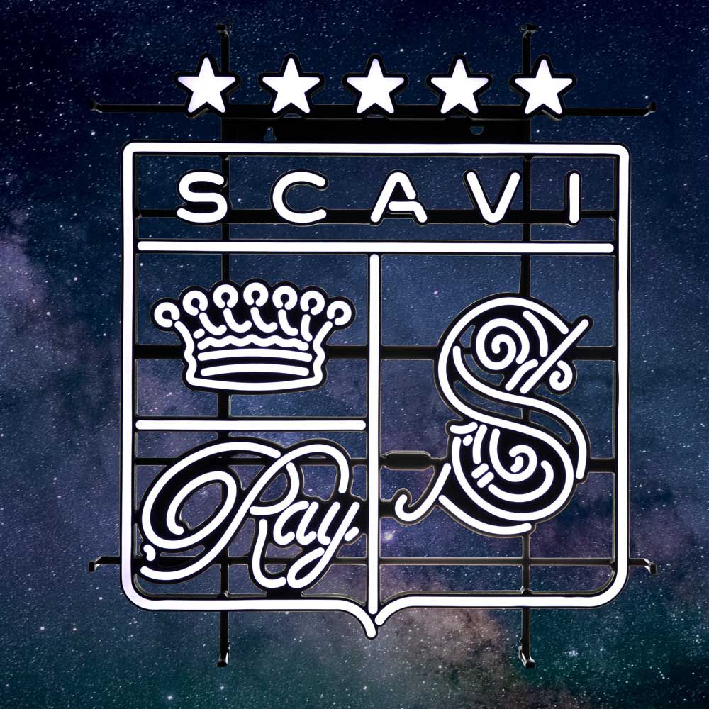 Scavi & Ray Insegna luminosa LED Neon Sign Scudo Display dimmerabile per interni