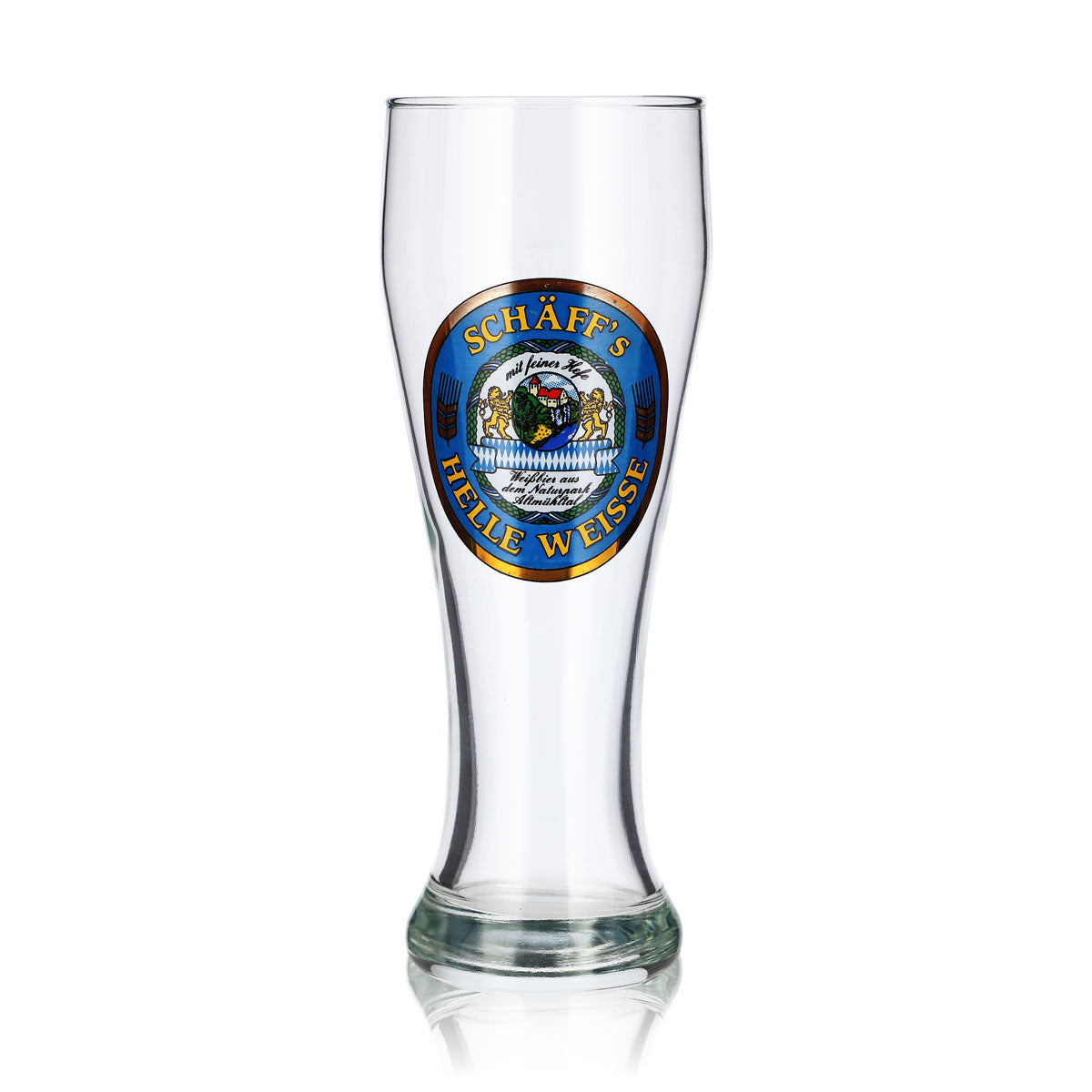Bicchiere da birra Schäff da 0,3 l - Bicchiere da birra di frumento - Bicchiere da birra di frumento con lievito
