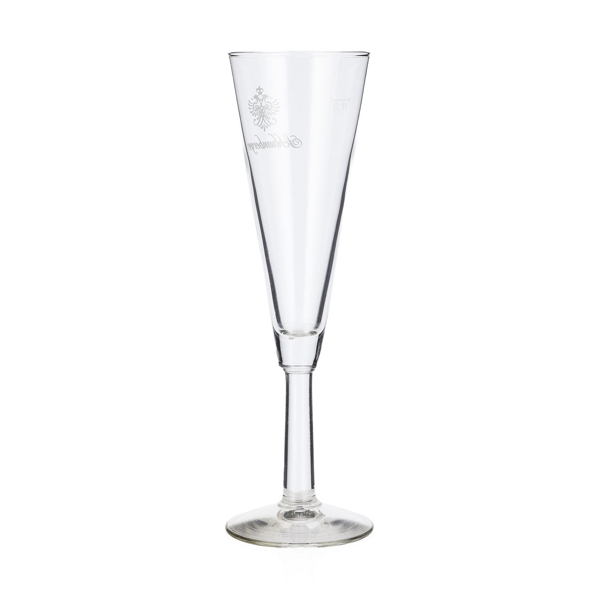 Bicchiere da spumante Schlumberger da 0,1 l, flûte, logo bianco, bicchiere da spumante, flûte da spumante, bicchiere da champagne – Vista 3