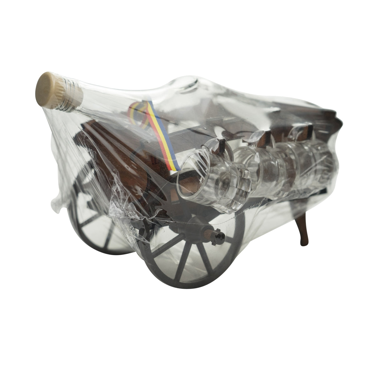 Carrozza da liquore Romania Romania incl. 1 bottiglia 6 bicchieri decorativi Regalo Kurze