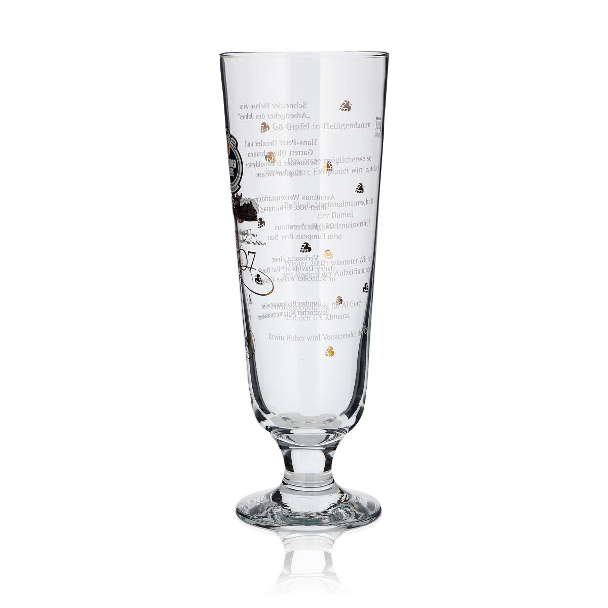 Schneider Weisse Bicchiere 0,5 l Coppa antica Eventi 2007 Edizione Bicchieri da collezione – Vista 4