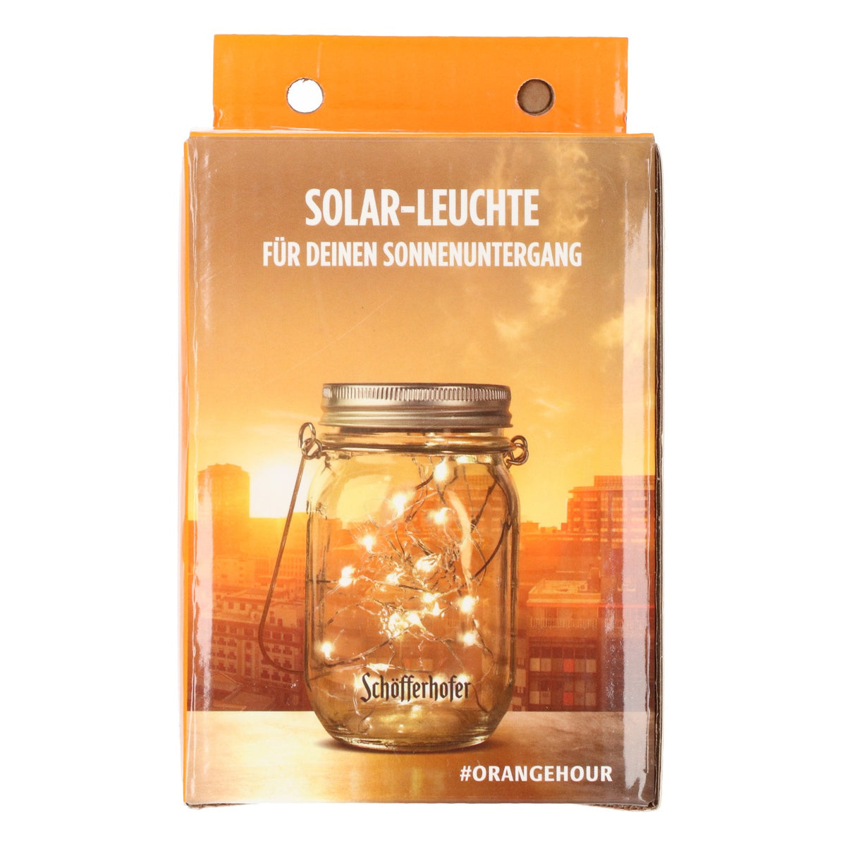 Schöfferhofer LED Lampada da balcone Lampada da tavolo Lampada a sospensione Barattolo di vetro – Vista 4