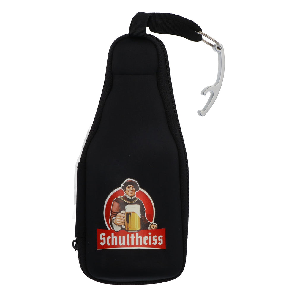 Schultheiss Lager Birra Raffredda bottiglie 0,33 l Neoprene con apribottiglie