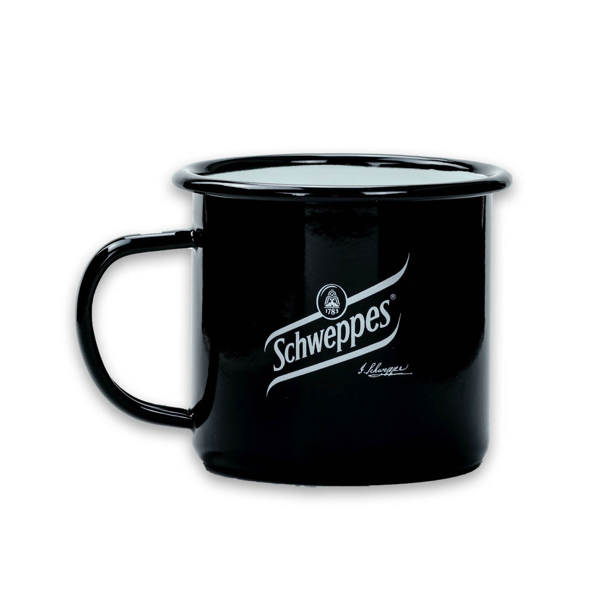 Schweppes Bicchiere Moskow Mule Tazza in metallo nera Tazza – Vista 2