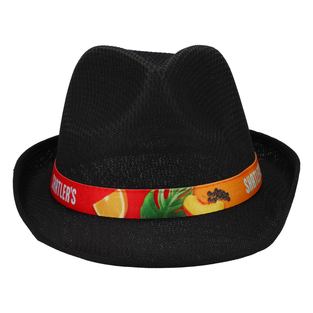 Cappello di paglia Shatlers Cappello Panama Cappello da festa Copricapo nero
