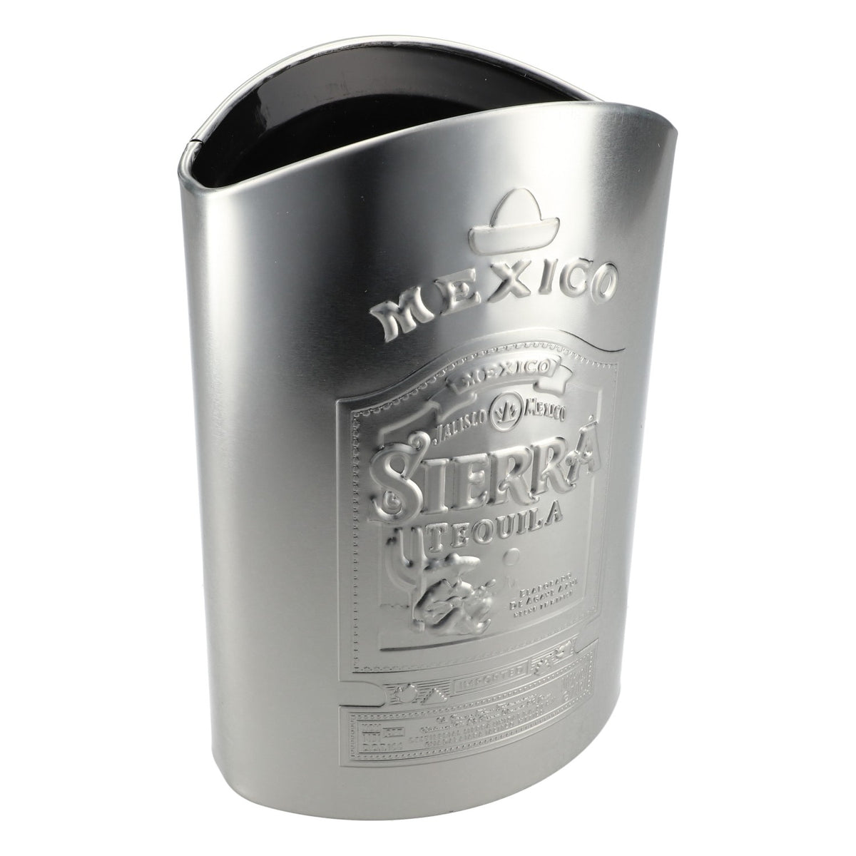 Sierra Tequila Raffredda bottiglie Portabottiglie Argento Raffredda bevande Contenitore termico
