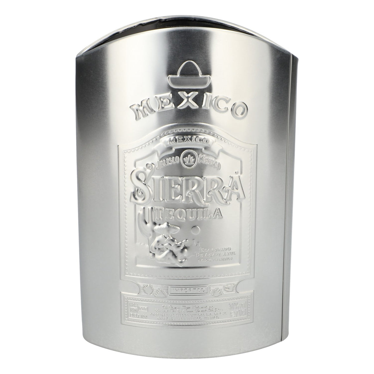 Sierra Tequila Raffredda bottiglie Portabottiglie Argento Raffredda bevande Contenitore termico – Vista 3