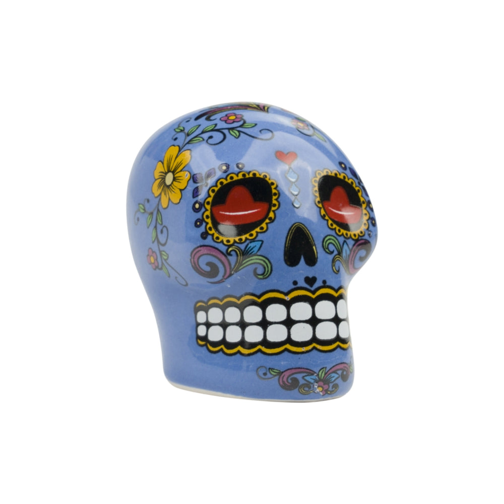 Sierra Tequila Sale Testa di Morte Macina Pepe Blu Dias de los Muertes