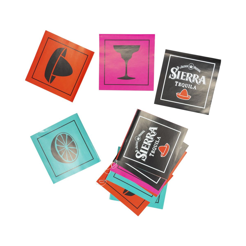 Sierra Tequila Ghirlanda a bandierine Decorazione colorata per feste Taverna Bar domestico