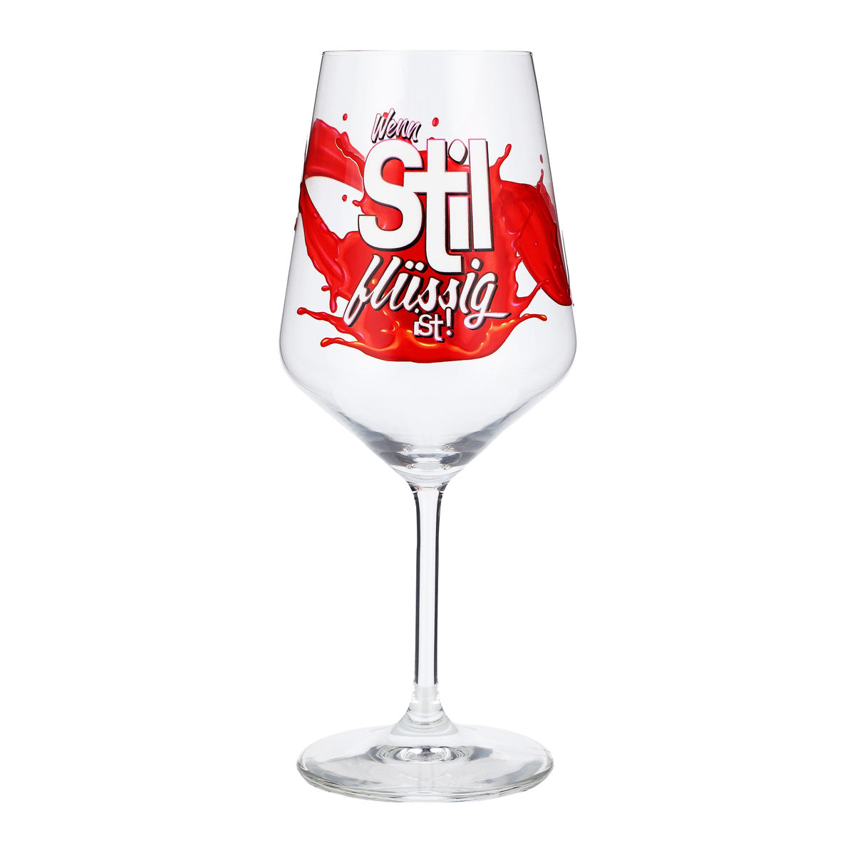 Bicchiere da aperitivo Sipply Summer Vibes con scritta Quando lo stile è liquido! 0,5 l con effetto trasparenza – Vista 5