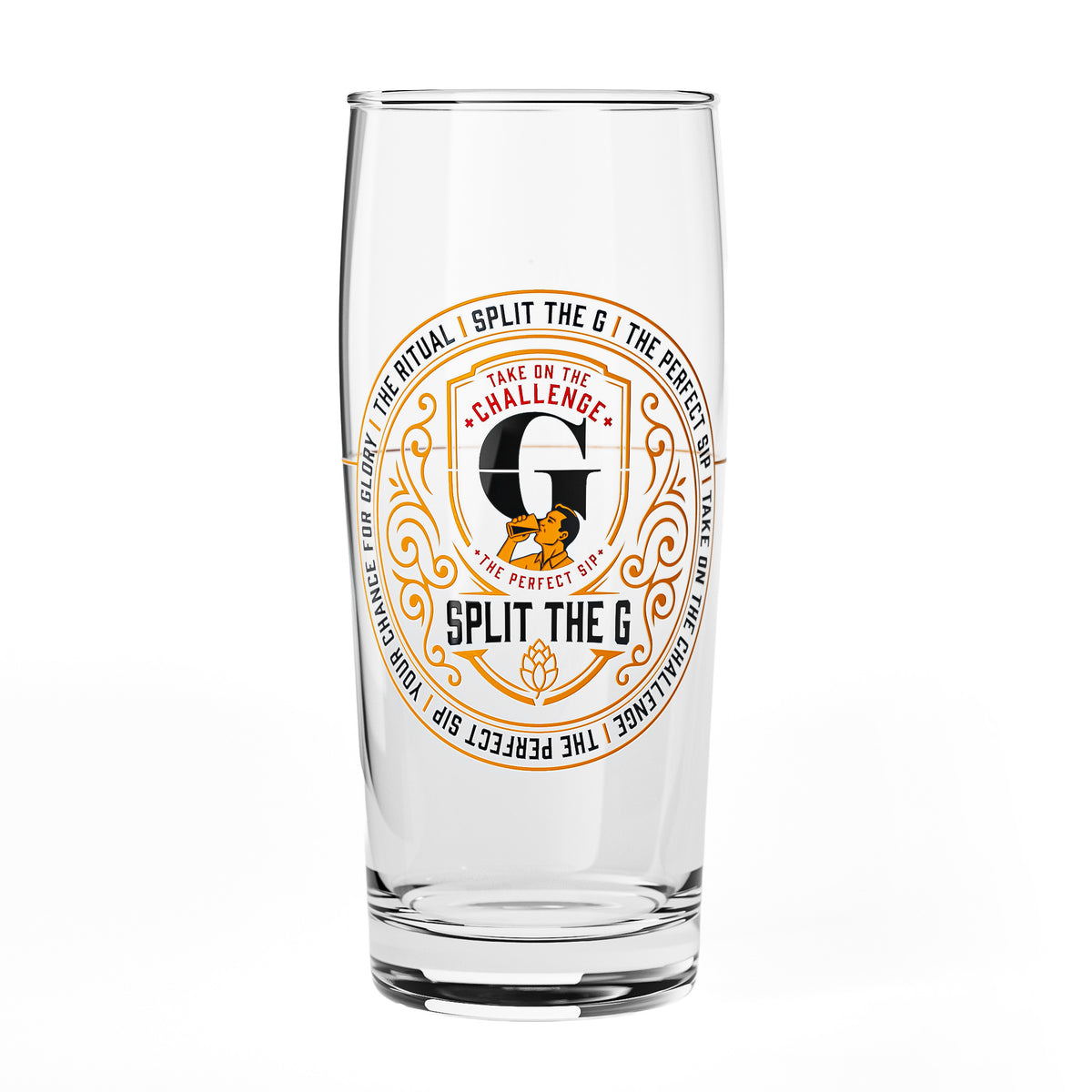 Bicchiere da birra Sipply SPLIT THE G The Perfect SIP Willibecher 0,5 l - La divertente tendenza dei social media – Vista 2