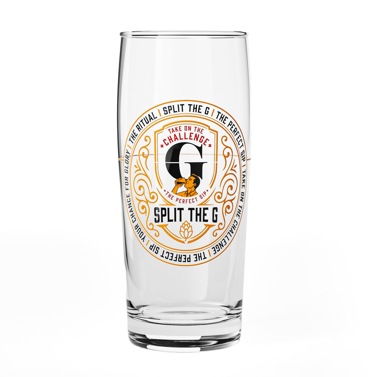 4 bicchieri da birra Sipply SPLIT THE G The Perfect SIP da 0,5 l: la tendenza sui social media – Vista 2