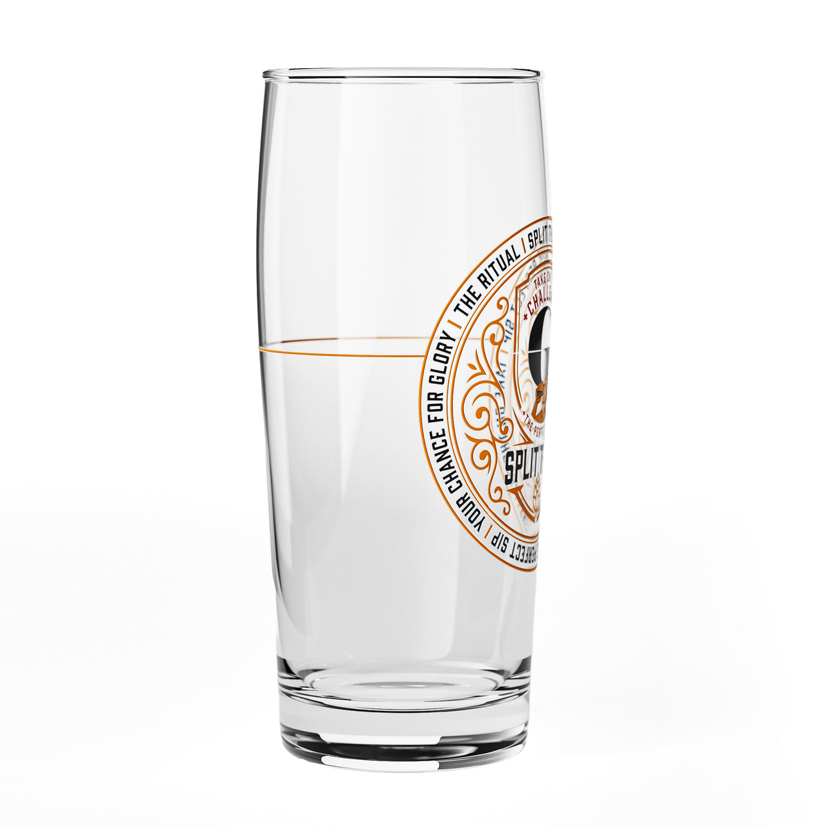 Bicchiere da birra Sipply SPLIT THE G The Perfect SIP Willibecher 0,5 l - La divertente tendenza dei social media – Vista 3