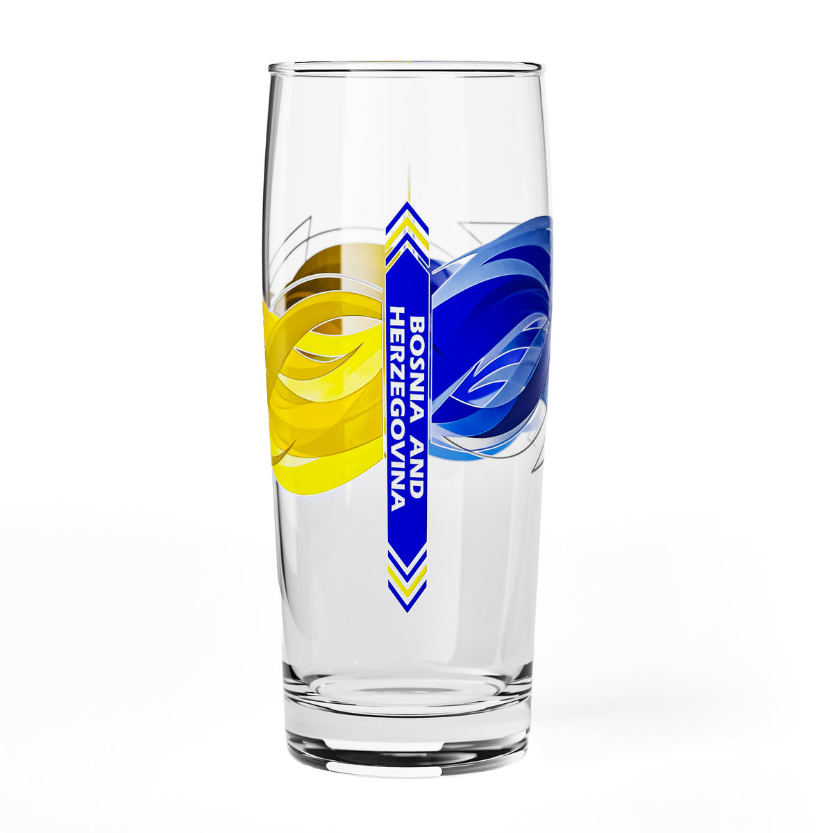 Bicchiere da birra Sipply Willibecher da 0,5 l con la bandiera della Bosnia-Erzegovina – Vista 2