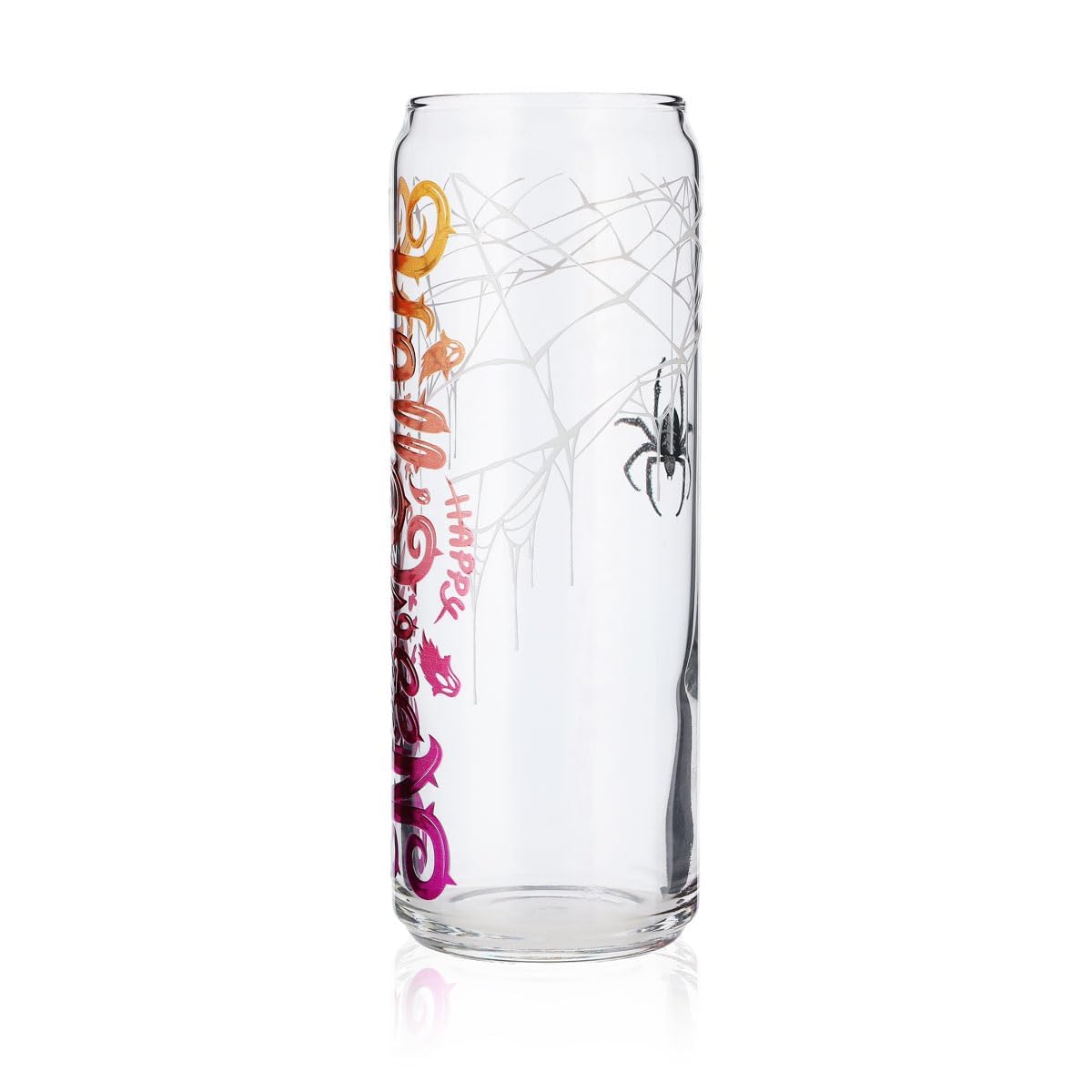 Bicchiere Sipply con motivo di Halloween Ragno come stampa UV Can Glass 370ml – Vista 4