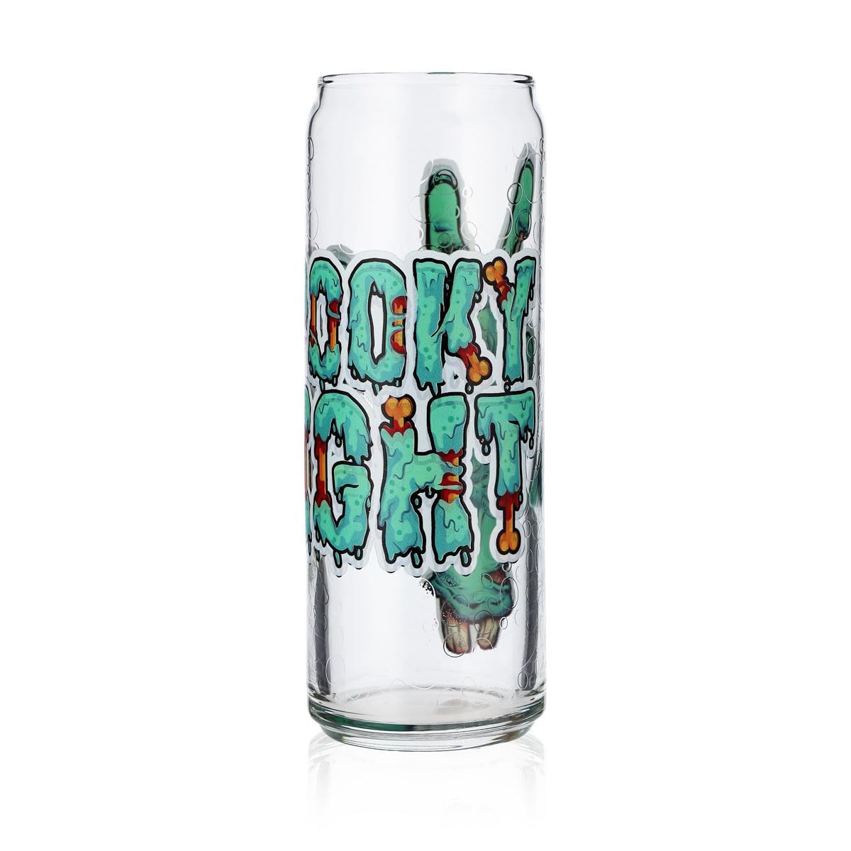 6x Bicchieri Sipply con motivo Halloween Zombie Hands stampa UV Can Glass 370ml – Vista 4