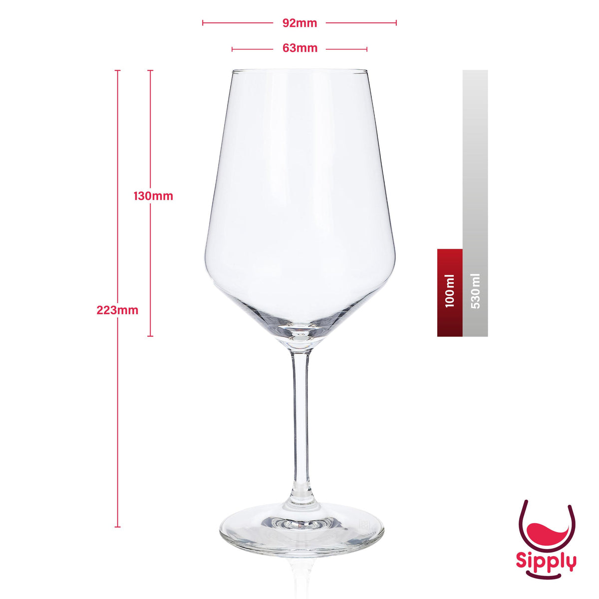 Bicchiere da aperitivo Sipply Summer Vibes con scritta Quando lo stile è liquido! 0,5 l – Vista 8