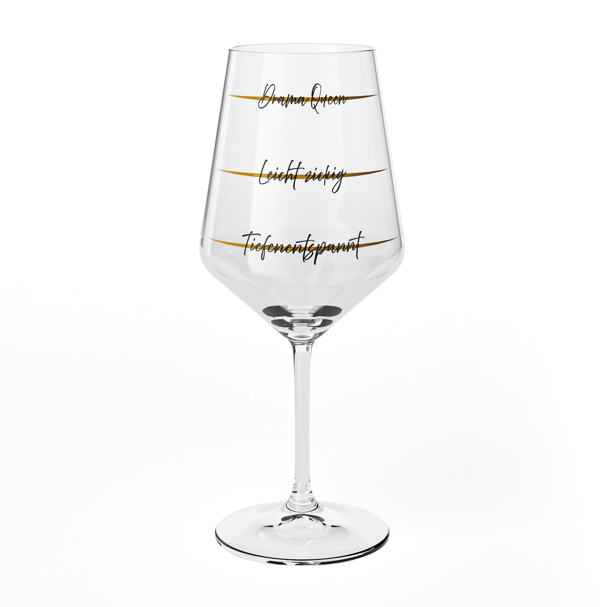 Bicchiere da vino Sipply con la scritta "Drama Queen", 0,5 l – Vista 2