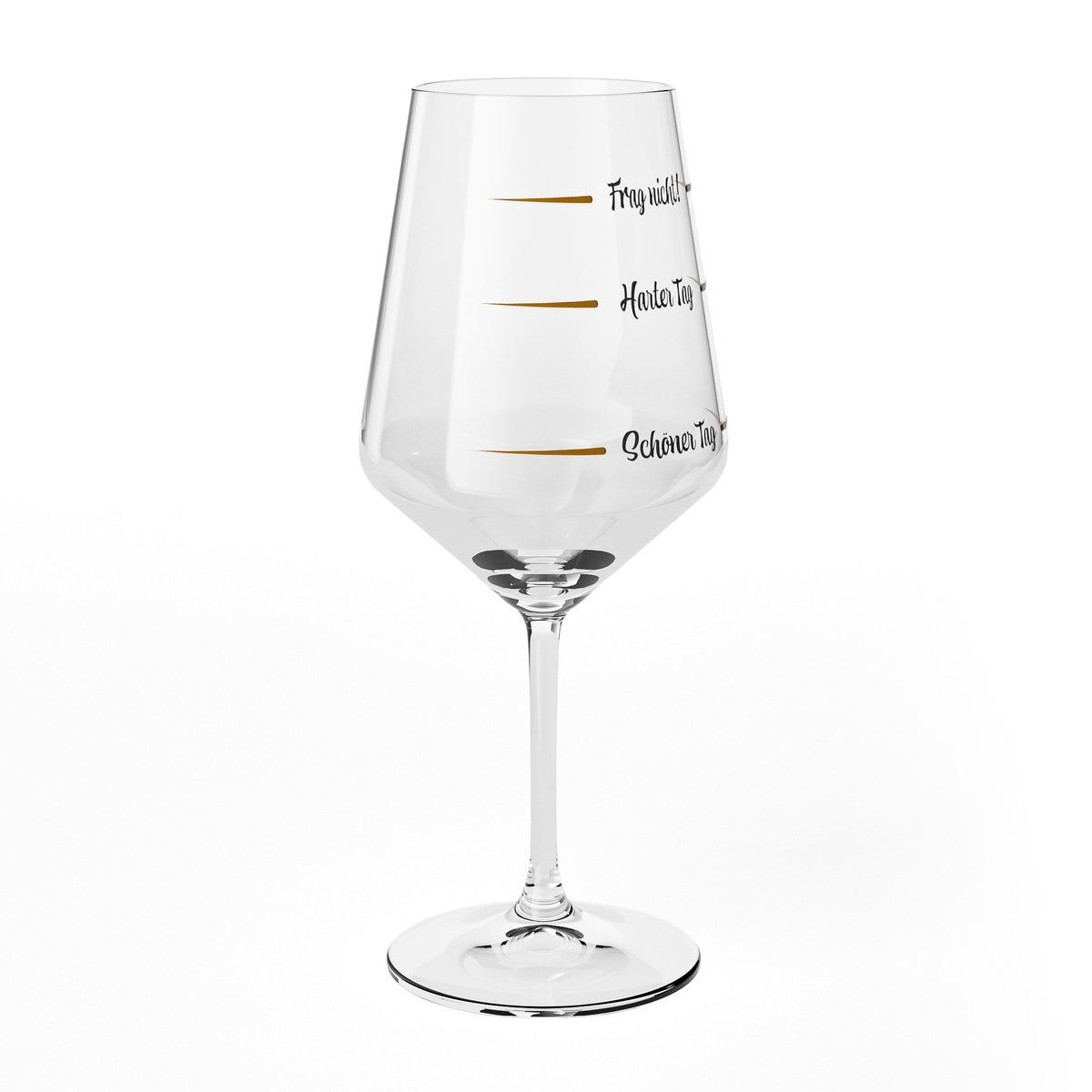 Bicchiere da vino Sipply con scritta «Non chiedere: brutta giornata, bella giornata» V2, 0,5 l – Vista 6