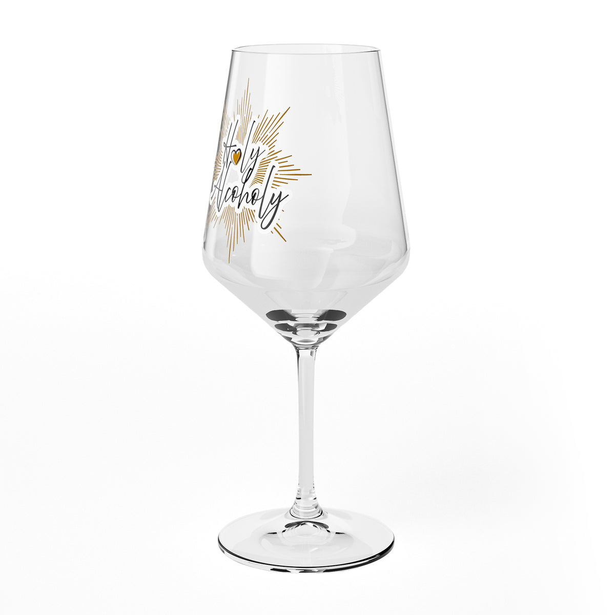 Bicchiere da vino Sipply con la scritta «Holy Alcoholy», 0,5 l – Vista 7