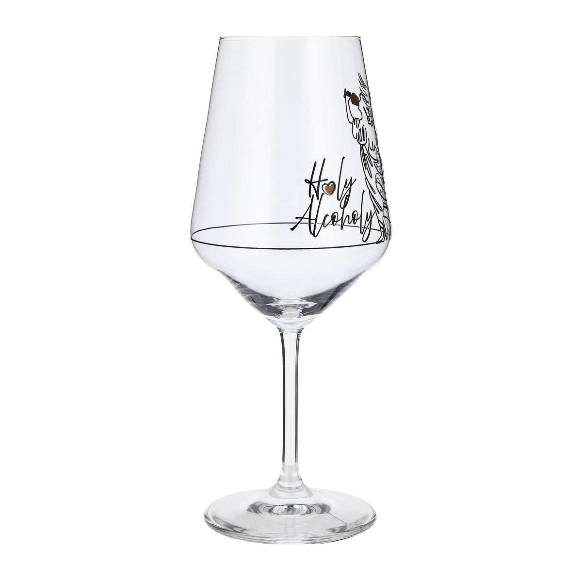 Bicchiere da vino Sipply con la scritta «Holy Alcoholy», 0,5 l – Vista 6