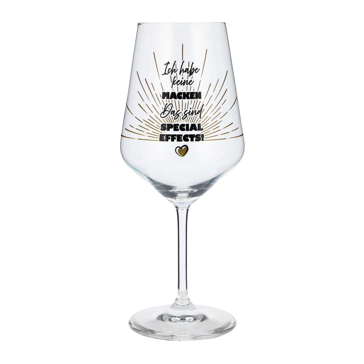 Bicchiere da vino Sipply con frase "Special Effects", 0,5 l – Vista 2